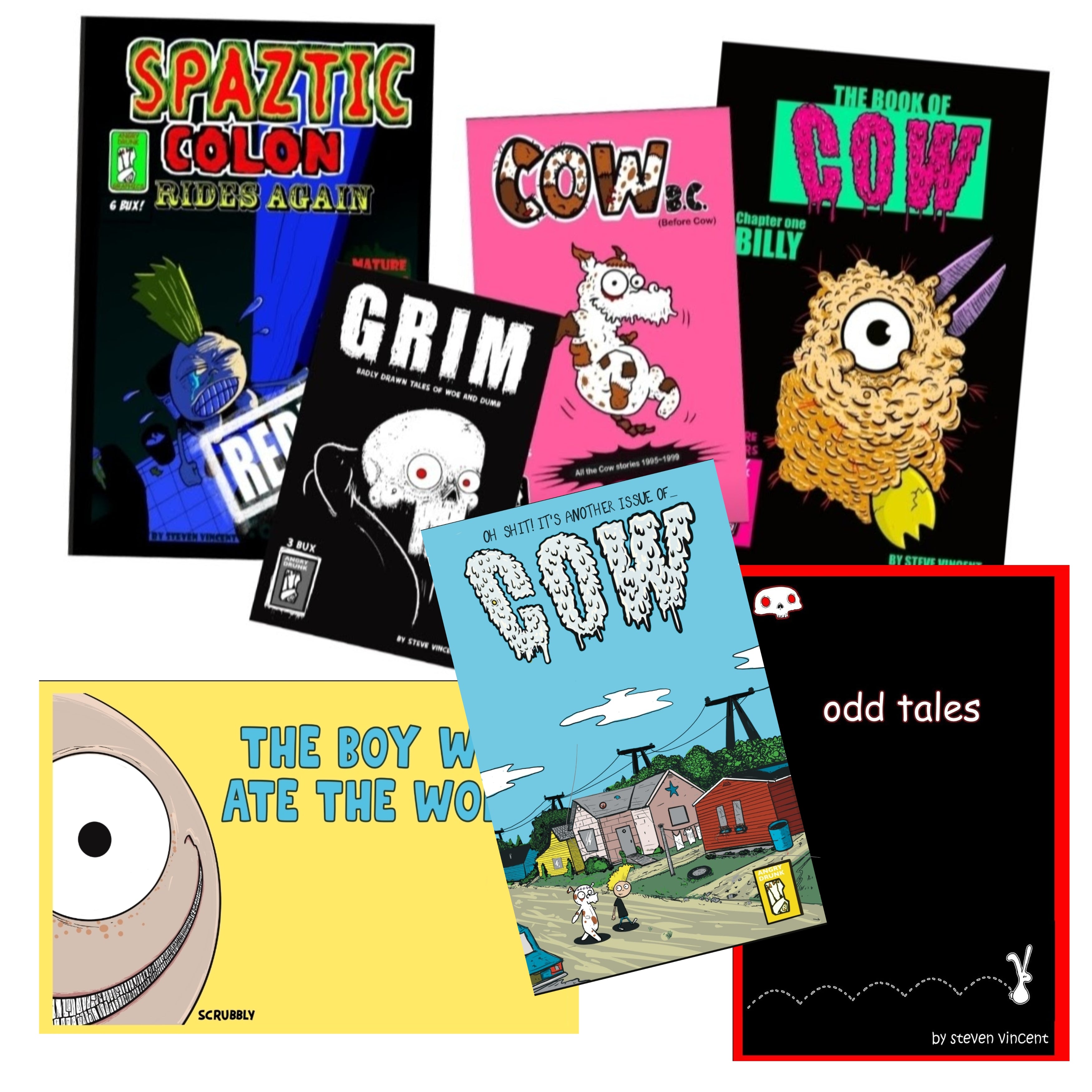 Steven Vincent's Comics and  Books