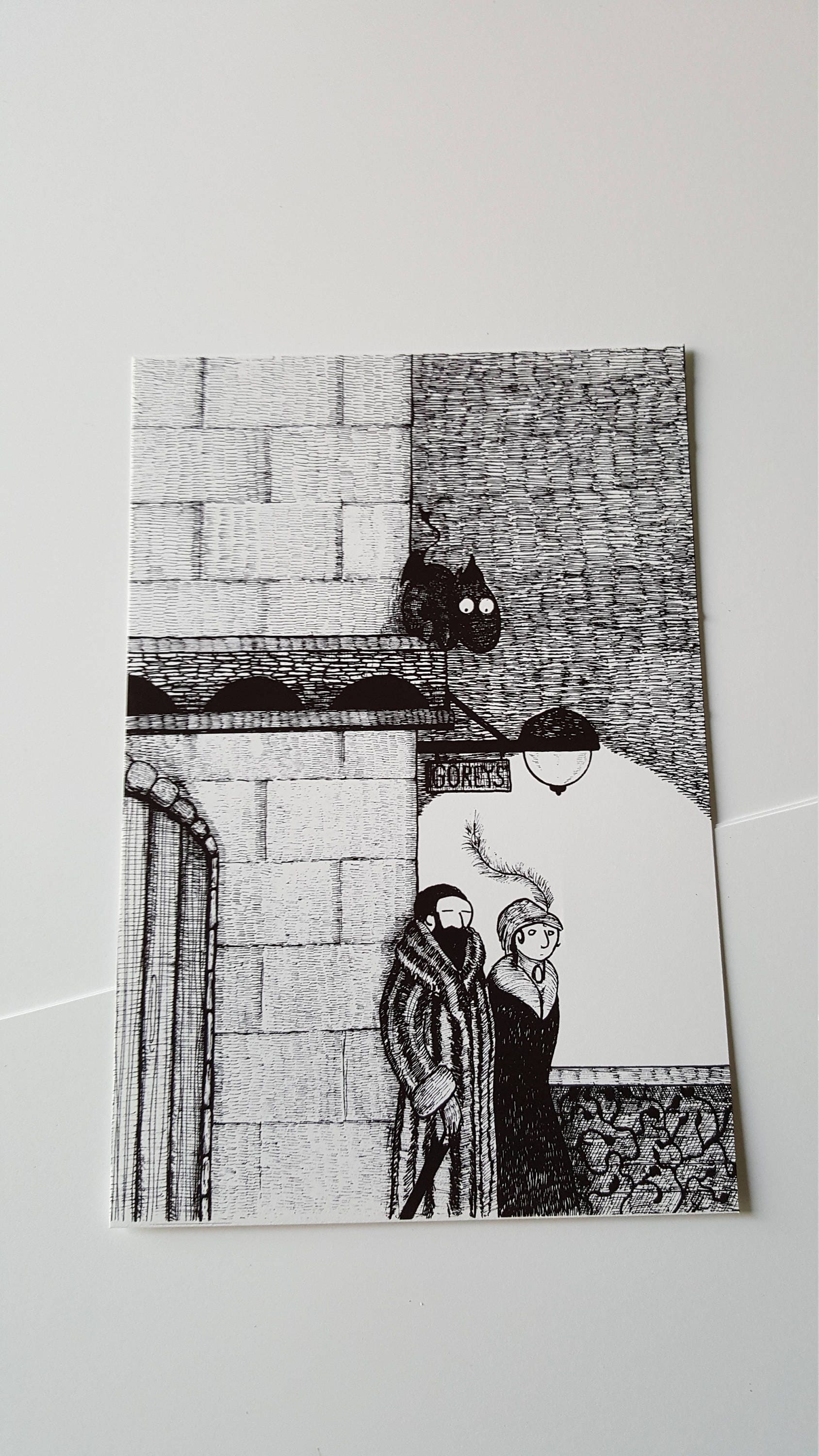 Jersey Devil at Gorey's  print