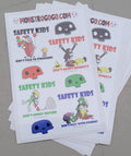 Safety Kid Sticker Sheet 1