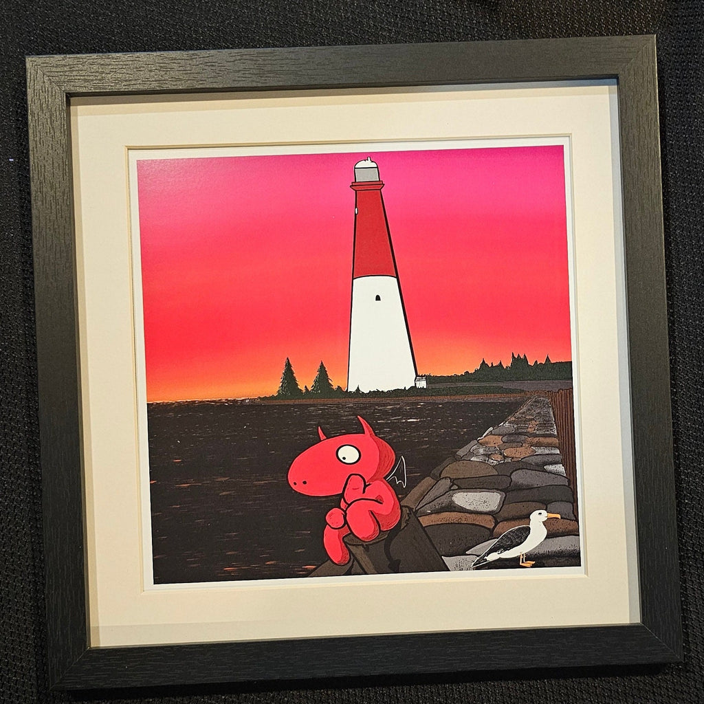 Jersey Devil & Ole Barney-Square Print