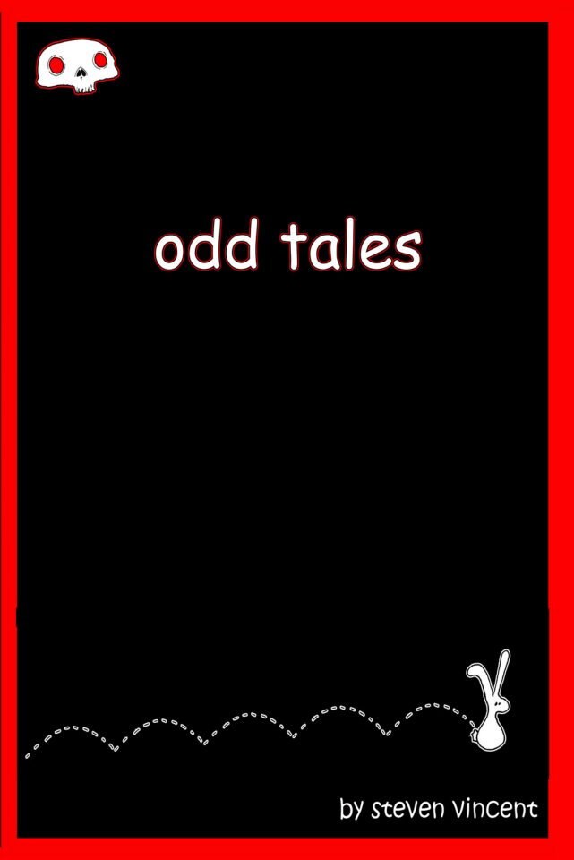 Odd Tales anthology. 144 pages of cute yet macabre illustrated stories. Hardcover signed with a sketch.