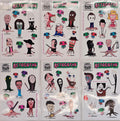 All 6 Octogoth Sticker Sheets