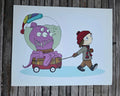 Snow Day-Large Print
