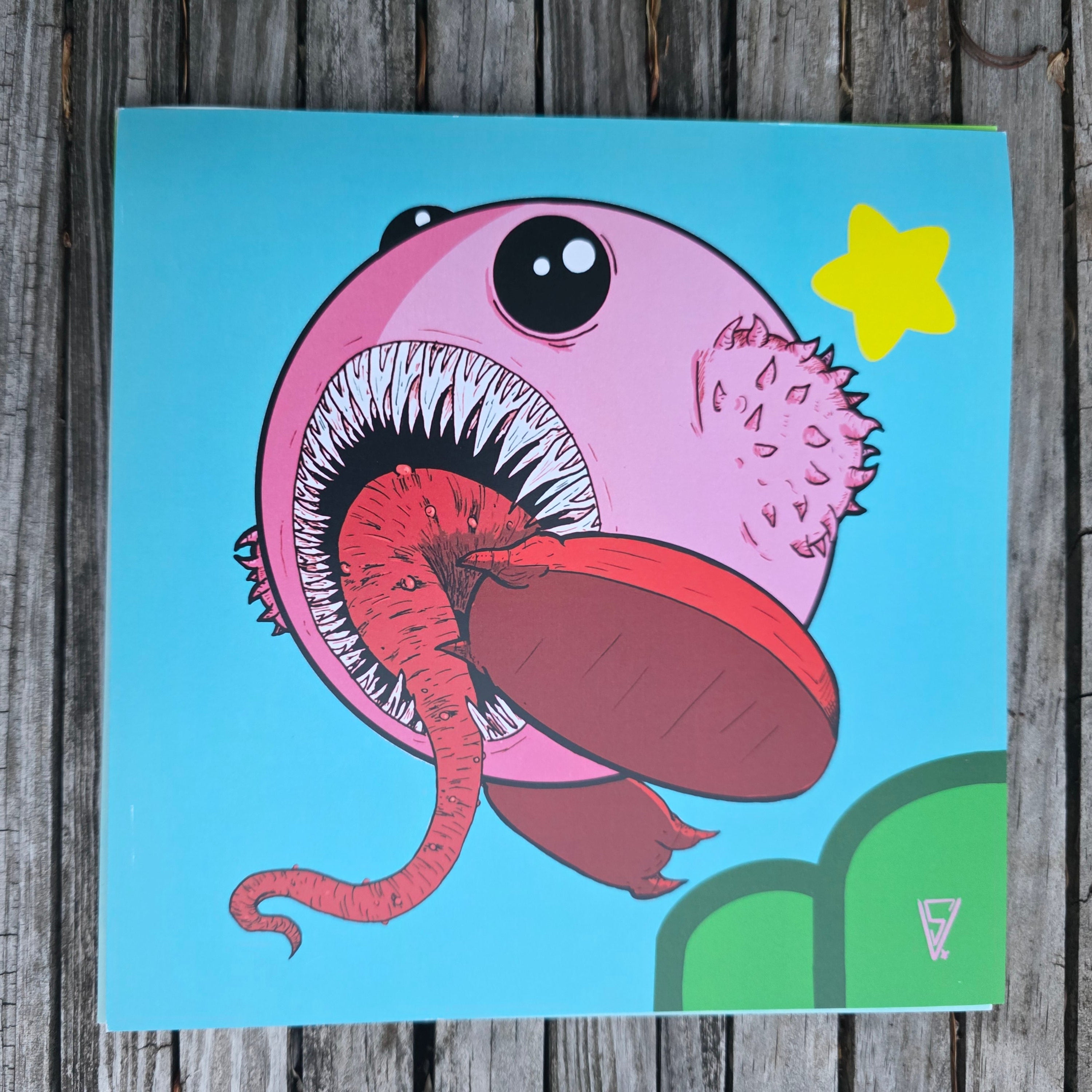 GRRRRBY- Square Print
