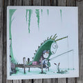 Gone Fishin'-Square Print