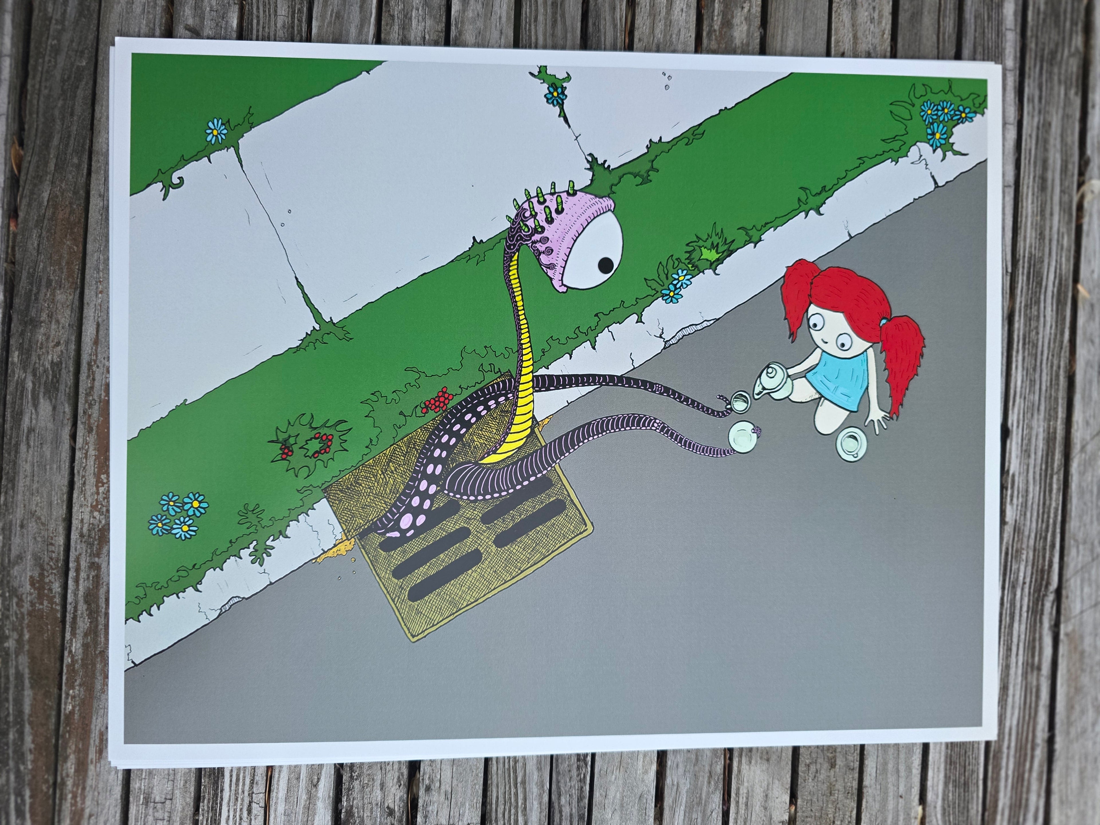 Tea Time-Large Print